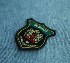 Značka tkaná značka Custom Oblečenie Patch