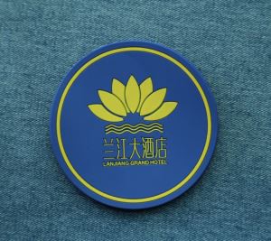 Vlastné silikónová guma 2D ploché PVC Patch