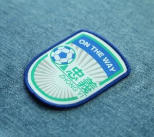 Športový tím tkané Patch Fabric Odznak
