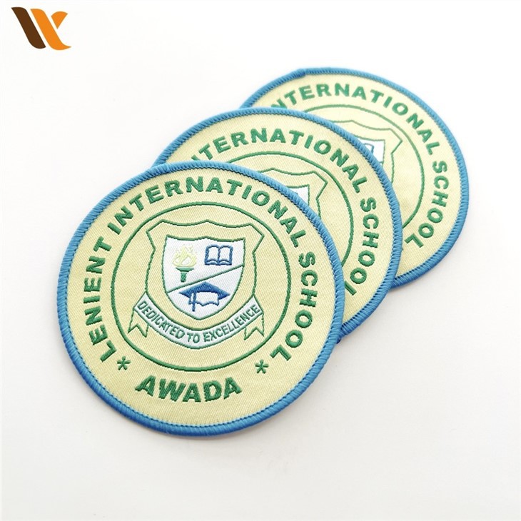 Wholesale School Uniform Custom Woven Patch